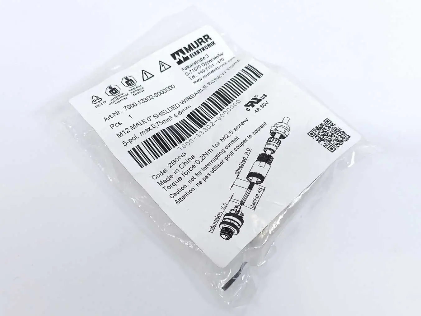 Produktfoto 1 von MURR Elektronik 7000-13302-0000000