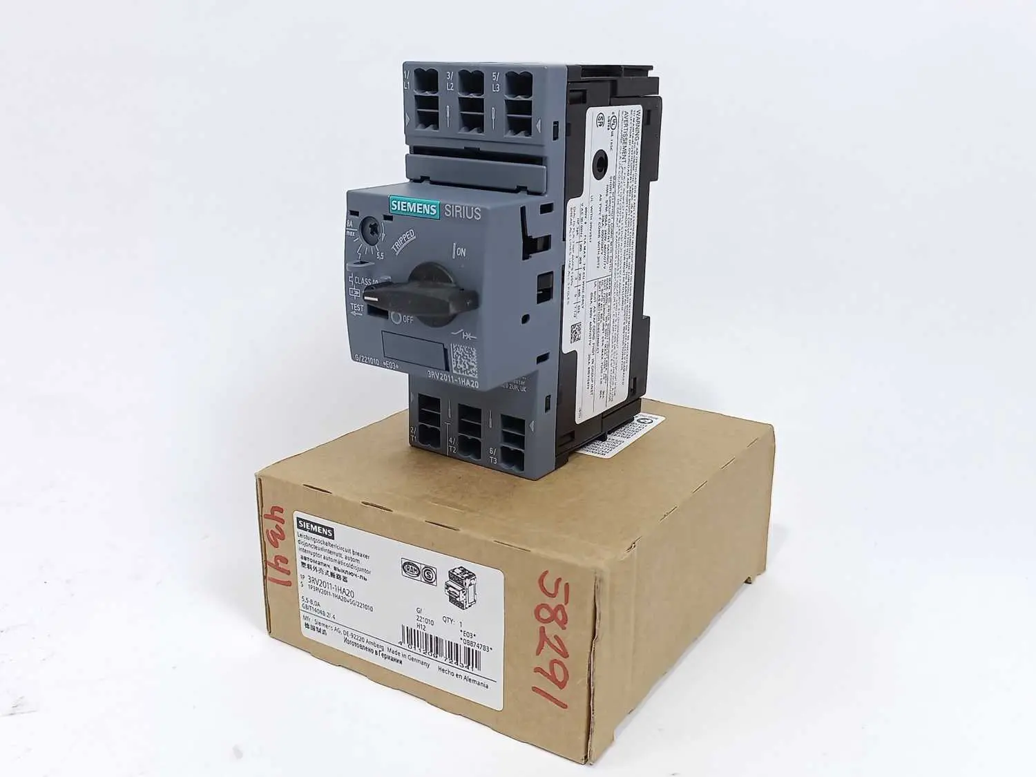 Produktfoto 1 von Siemens 3RV2011-1HA20