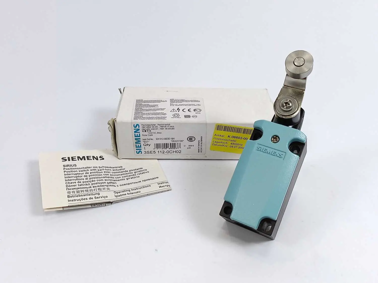 Produktfoto 1 von Siemens 3SE5112-0CH02