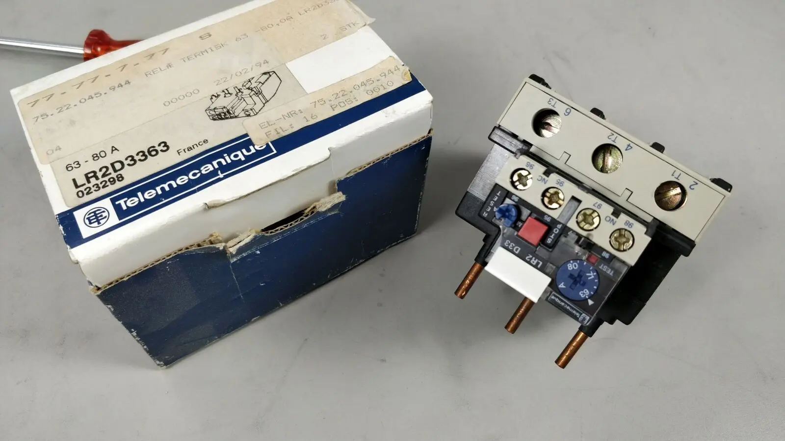 Produktfoto 1 von TELEMECANIQUE LR2D3363