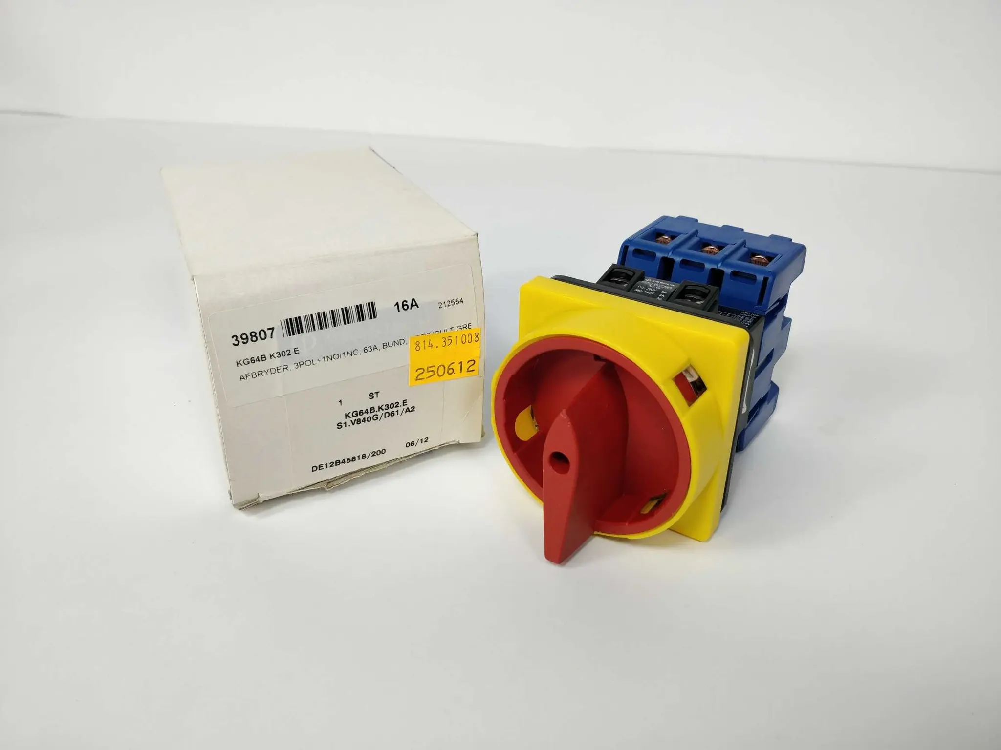 Produktfoto 1 von KRAUS & NAIMER KG64B-K302-E