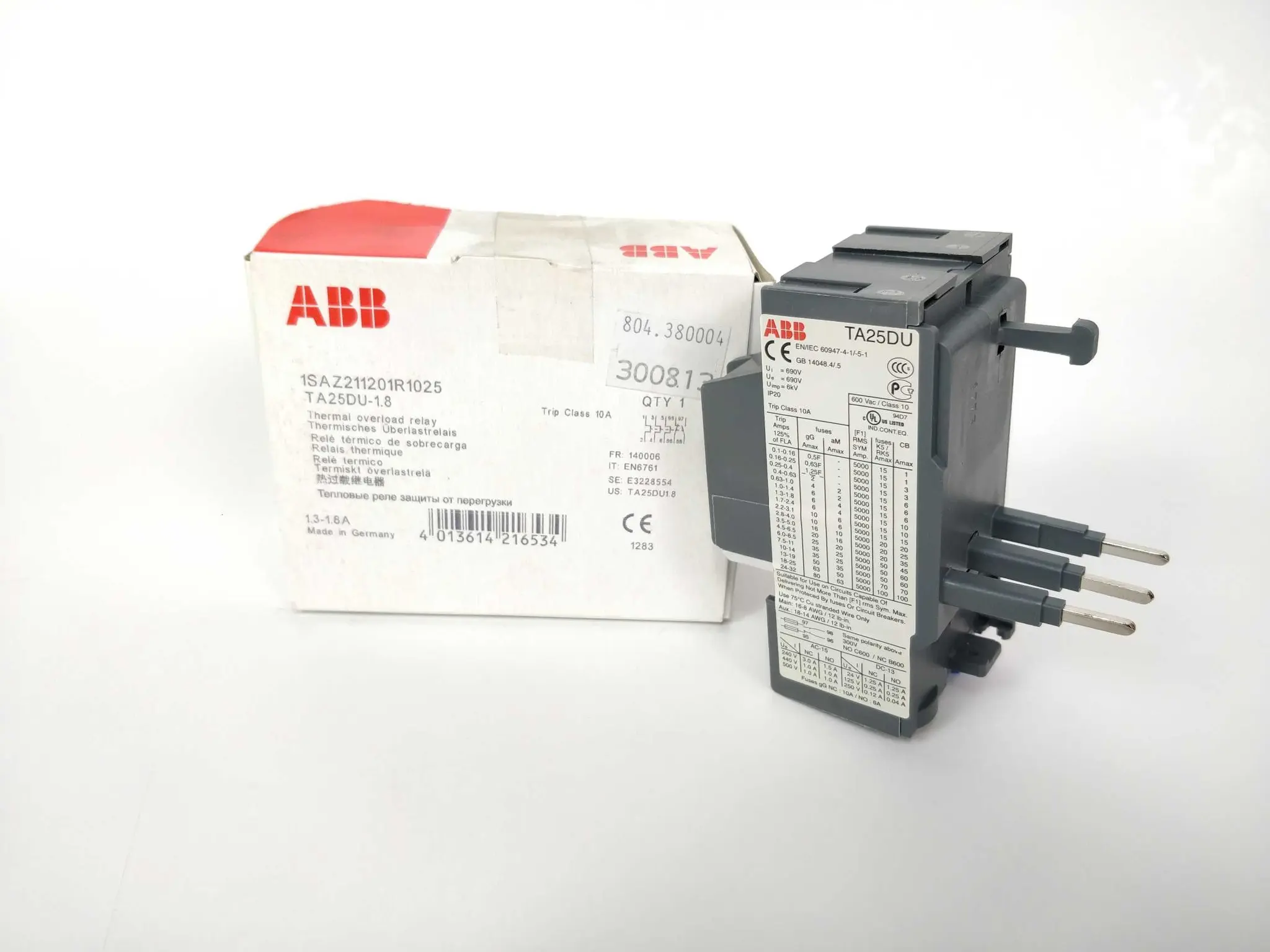 Produktfoto 1 von ABB 1SAZ211201R1025
