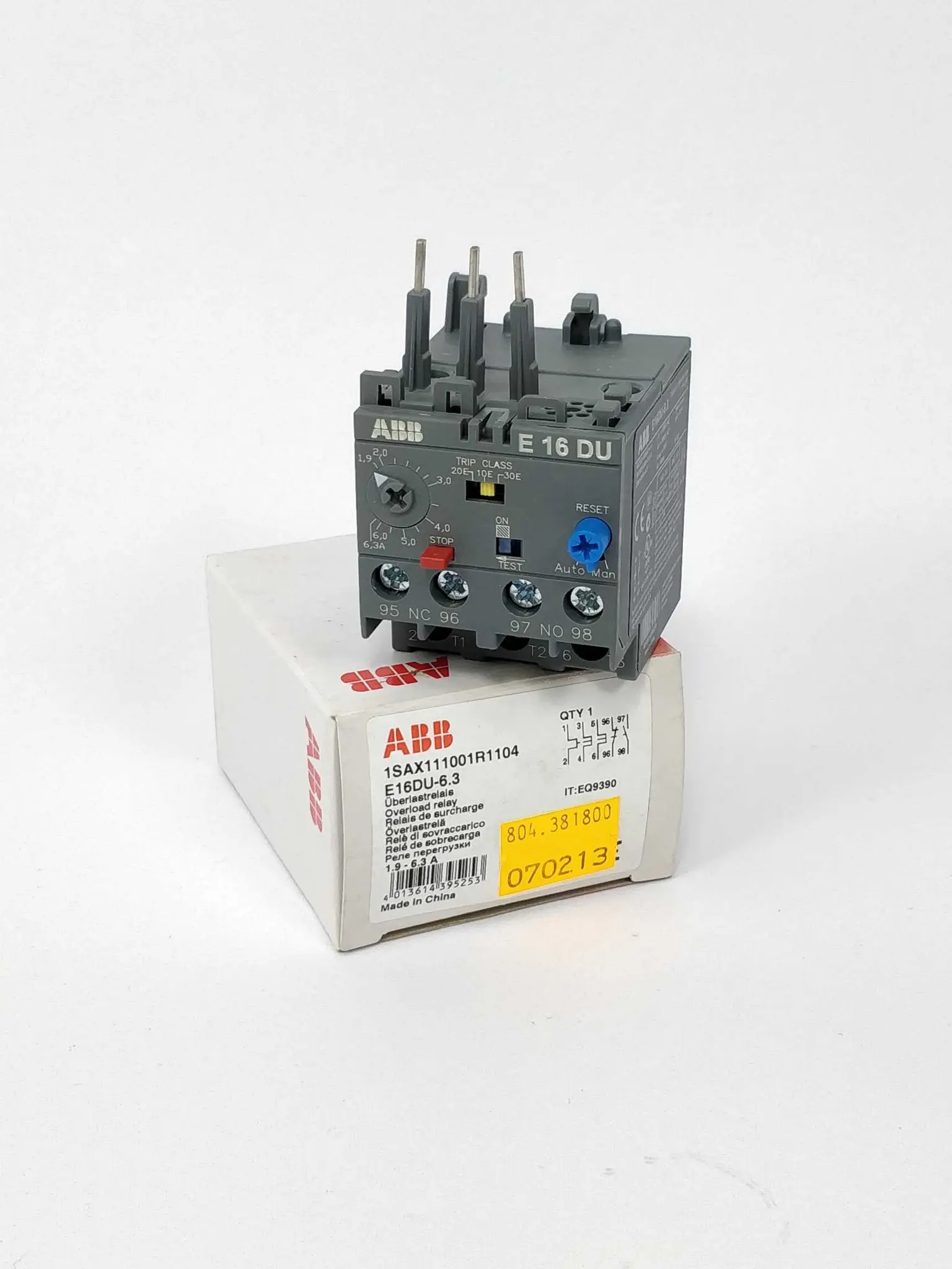 Produktfoto 1 von ABB 1SAX111001R1104