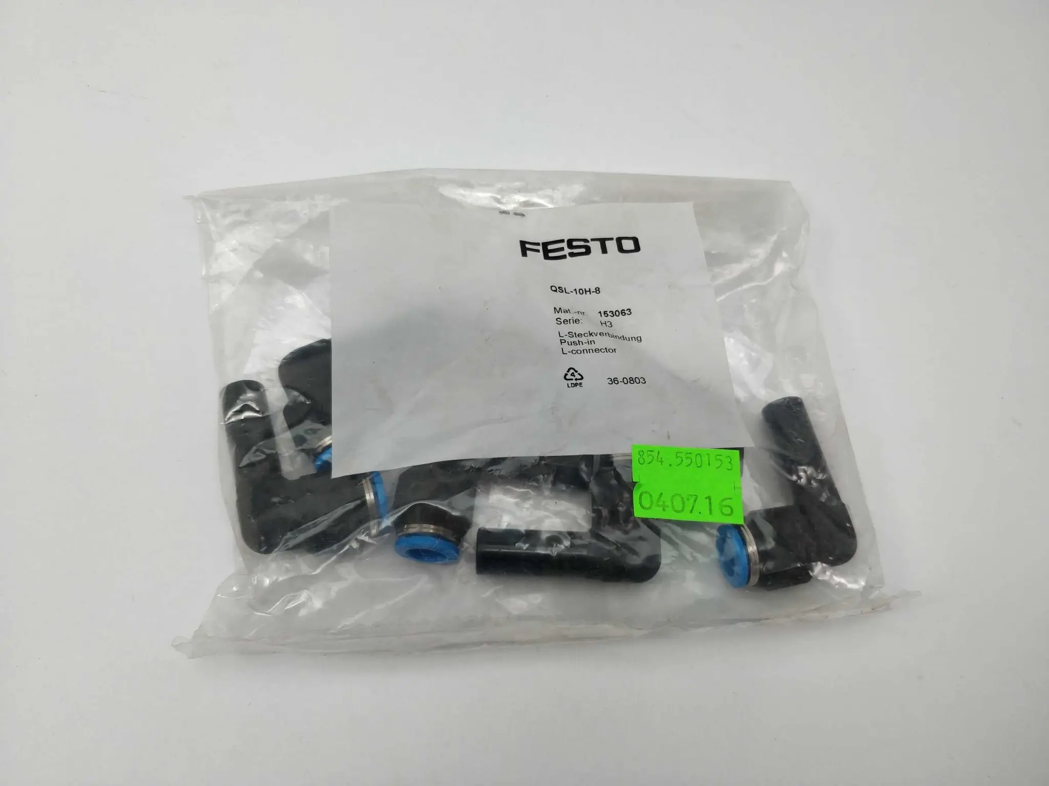 Produktfoto 1 von Festo QSL-10H-8