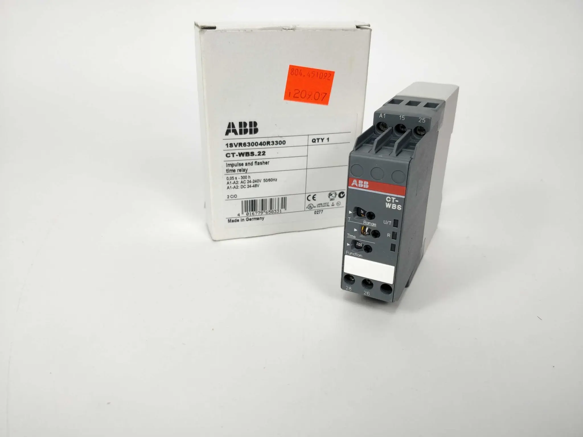 Produktfoto 1 von ABB 1SVR630040R3300