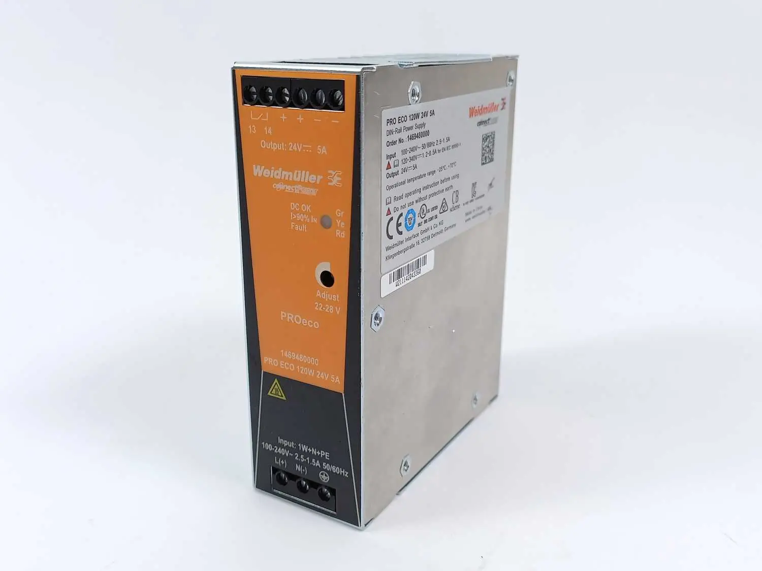 Produktfoto 1 von WEIDMULLER 1469480000