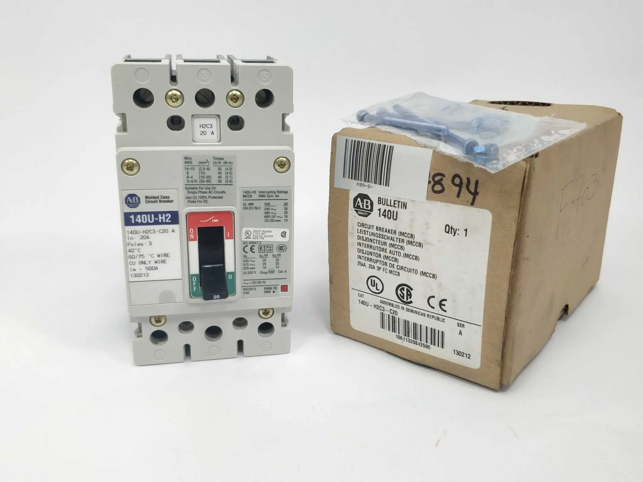 Produktfoto 1 von AB 140U-H2C3-C20