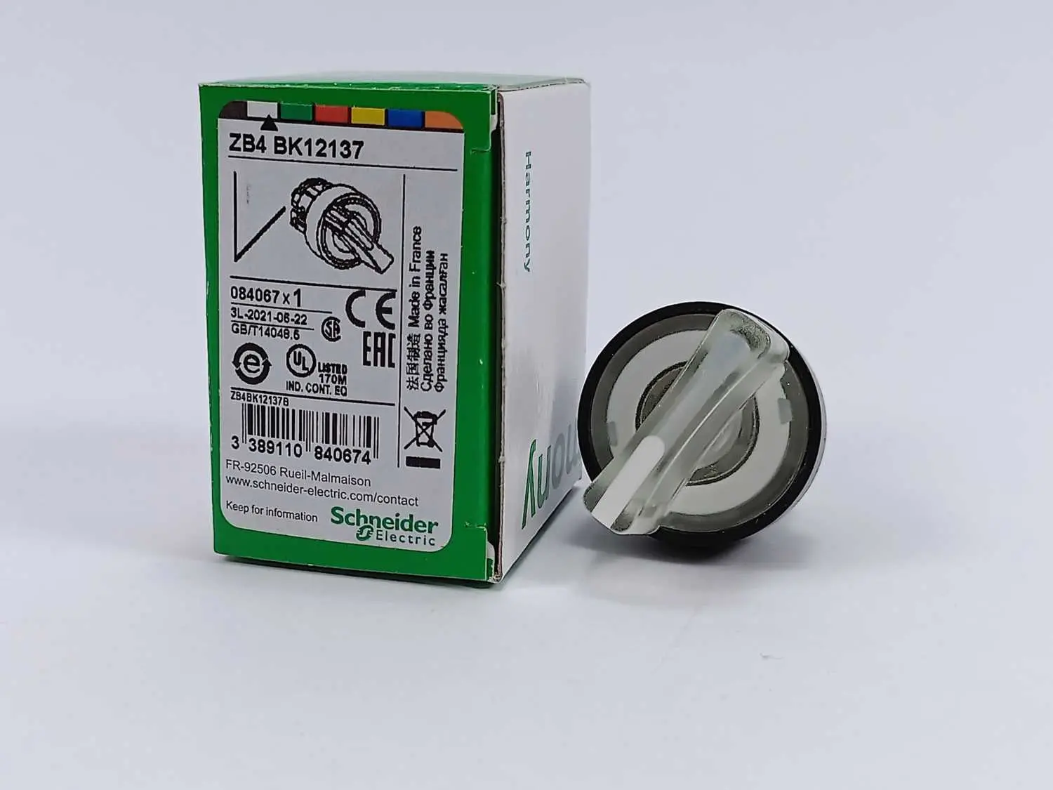 Produktfoto 1 von Schneider Electric ZB4BK12137
