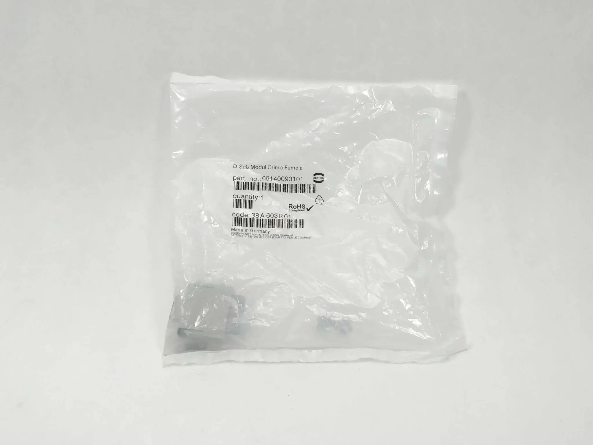 Produktfoto 1 von Harting 09140093101
