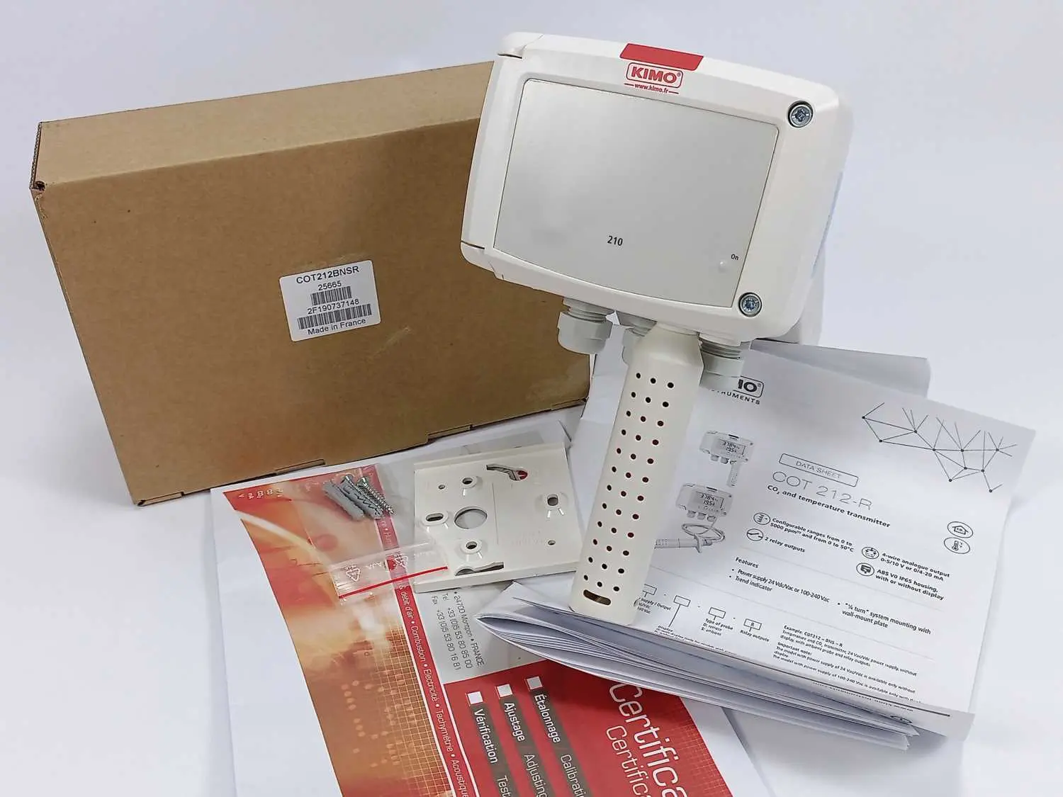 Produktfoto 1 von KIMO COT210BNS-R
