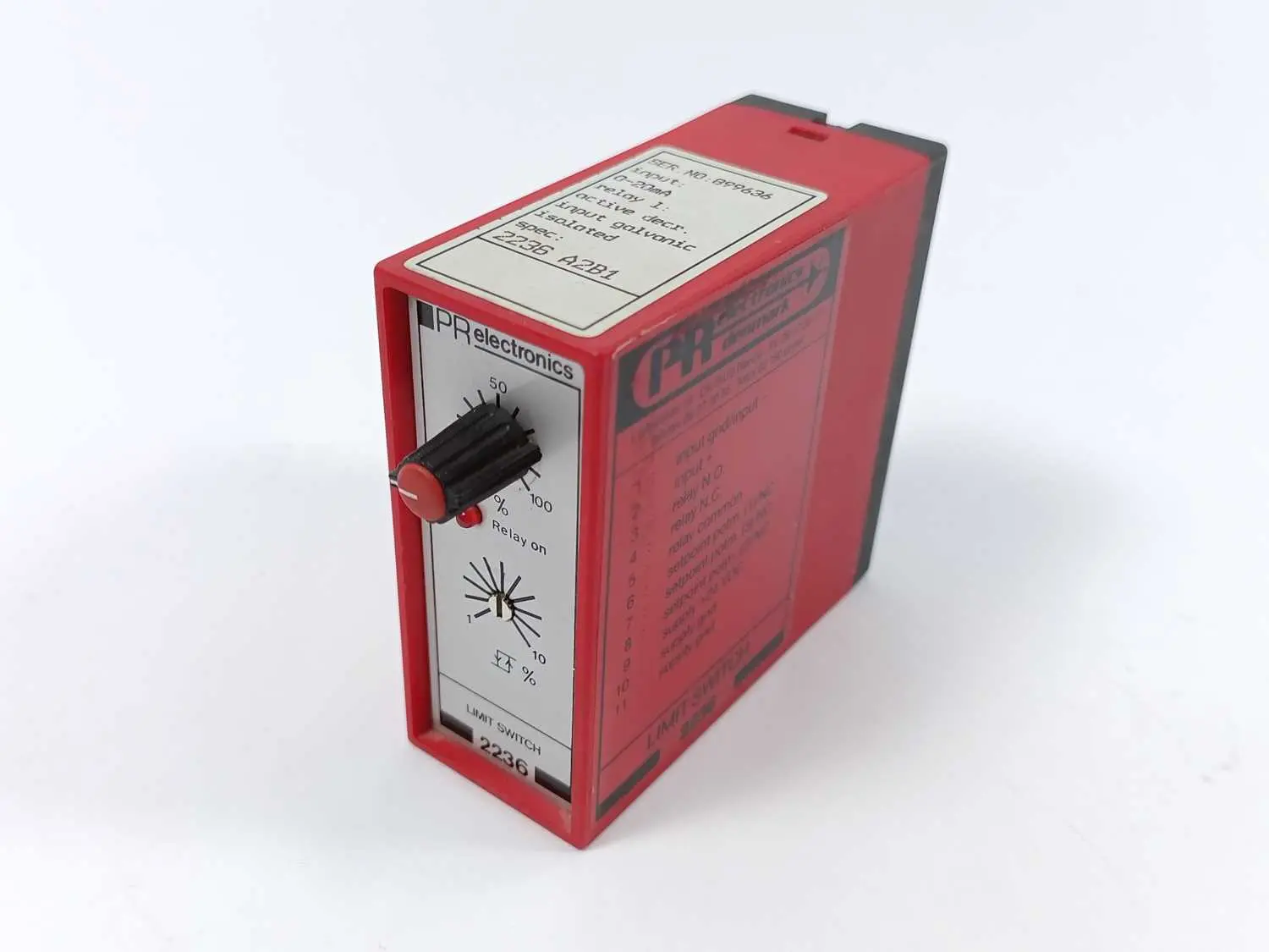 Produktfoto 1 von PR Electronics 2236 / SER. NO. 899636