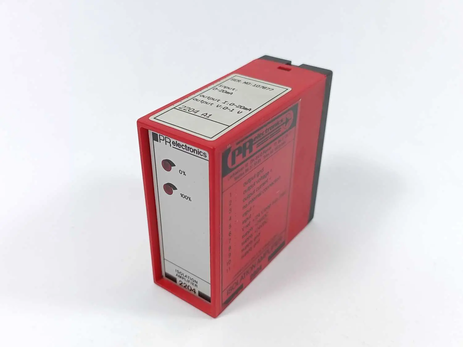 Produktfoto 1 von PR Electronics 2204 A1 / SER NO. 107877