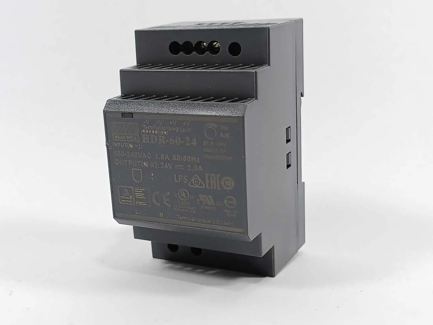 Produktfoto 1 von MeanWell HDR-60-24