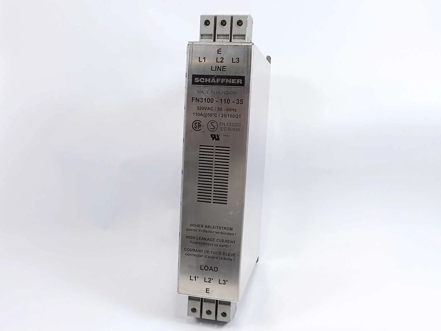 Produktfoto 1 von SCHAFFNER FN3100-110-35