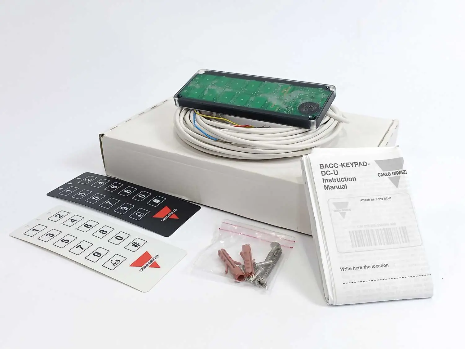 Produktfoto 1 von Carlo Gavazzi BACC-KEYPAD-DC-U