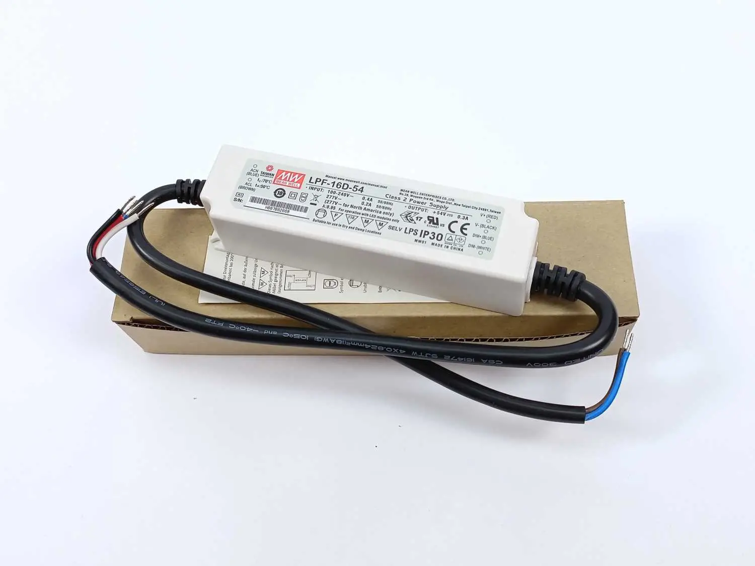 Produktfoto 1 von Mean Well LPF-16D-54
