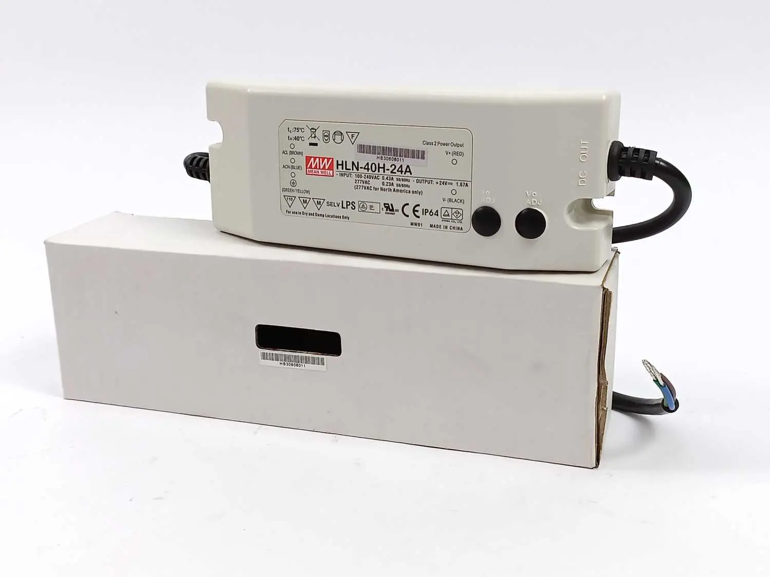 Produktfoto 1 von Mean Well HLN-40H-24A