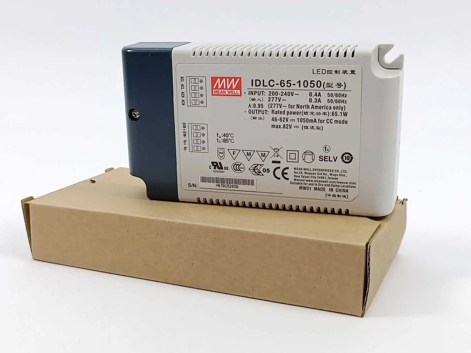 Produktfoto 1 von Mean Well IDLC-65-1050