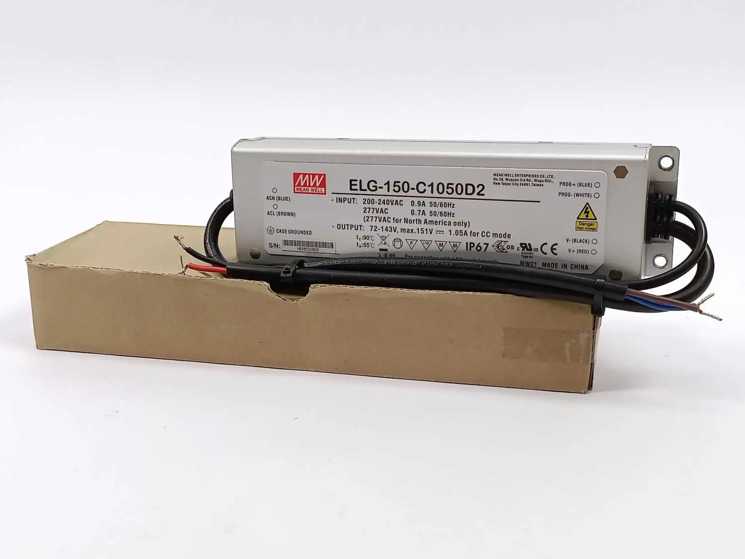 Produktfoto 1 von Mean Well ELG-150-C1050D2