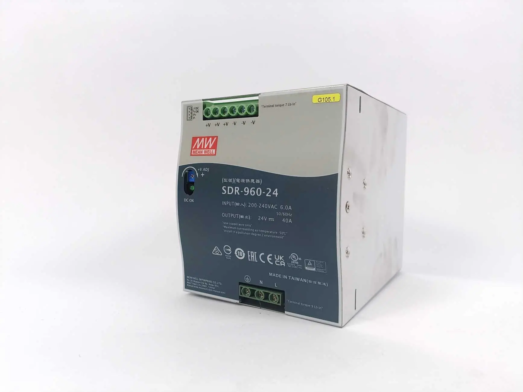 Produktfoto 1 von Mean Well SDR-960-24