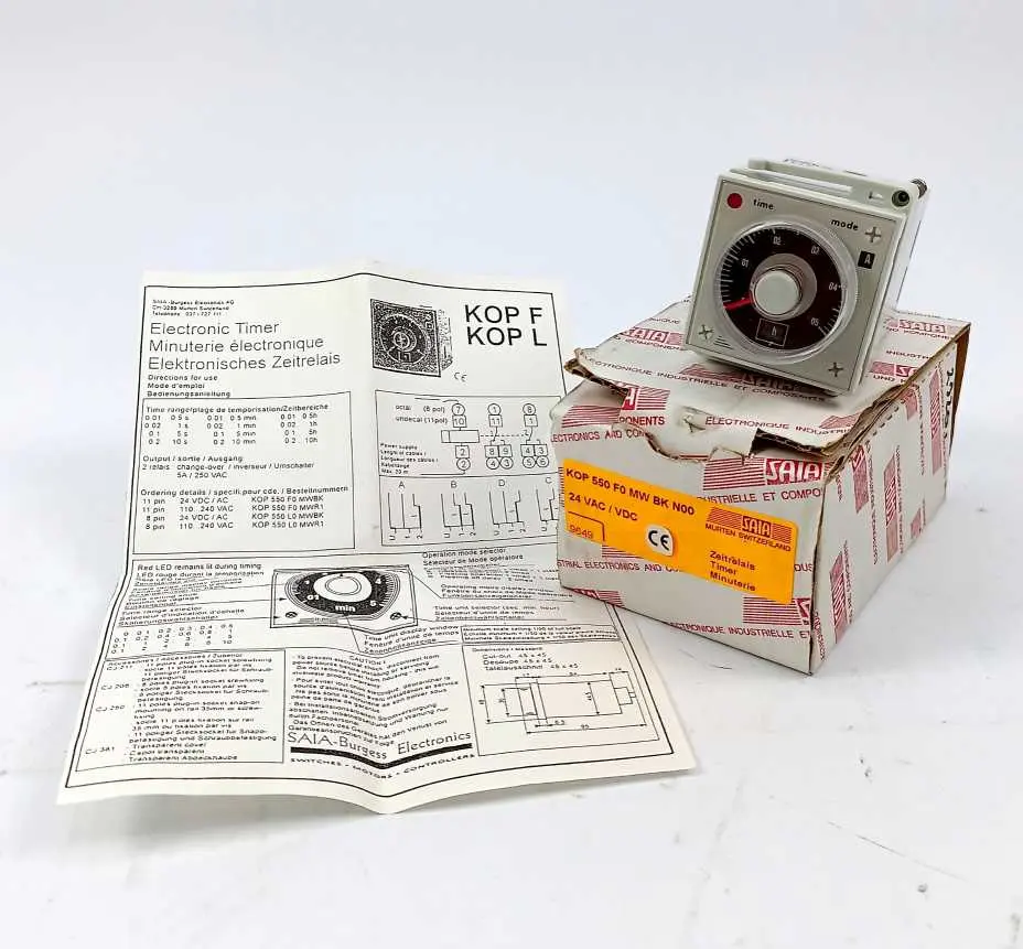 Produktfoto 1 von Saia-Burgess KOP 550 F0 MW BK N00