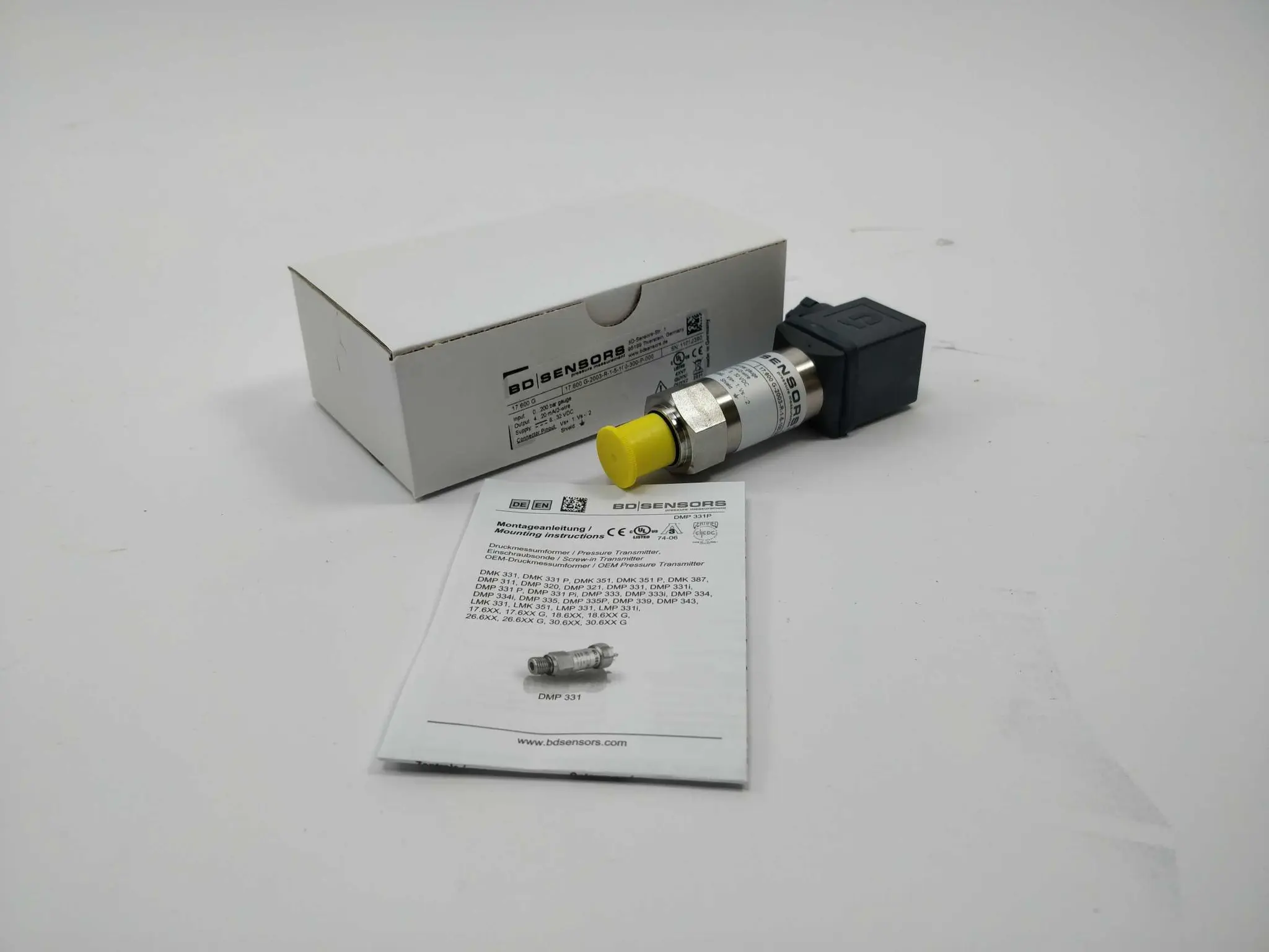 Produktfoto 1 von BD Sensors 17.600 G-2003-R-1-5-100-300-P-000