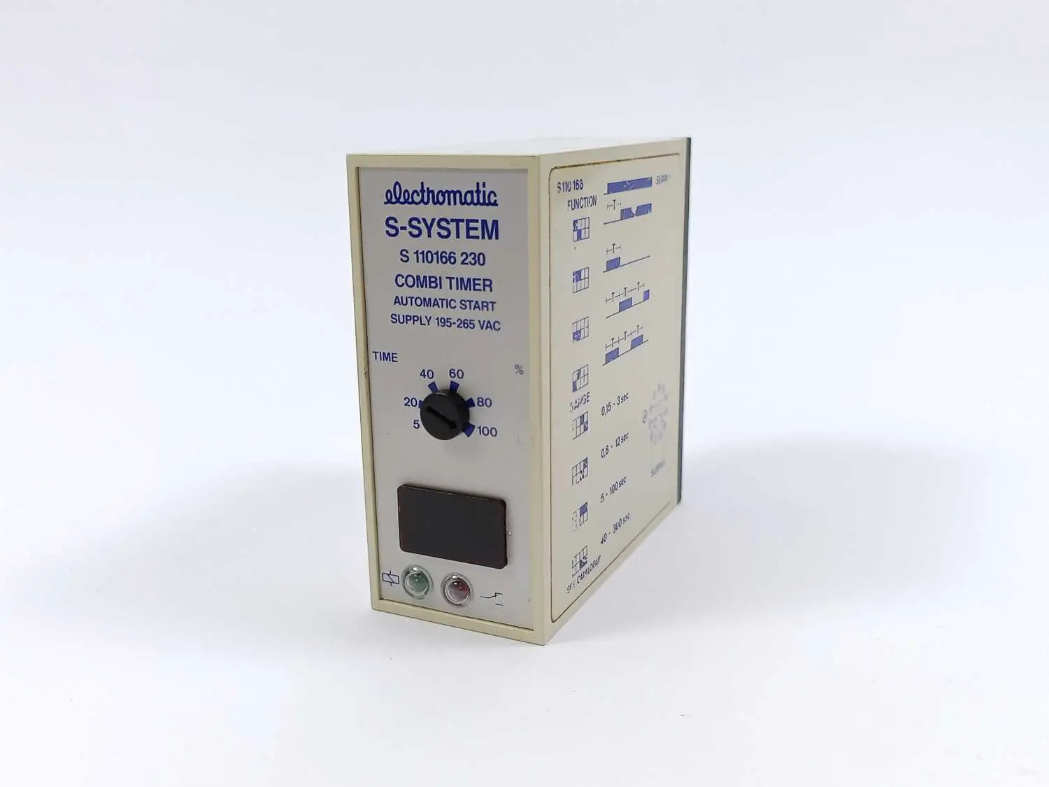 Produktfoto 1 von Carlo Gavazzi S 110 166 230 / S110166230 195-265 VAC