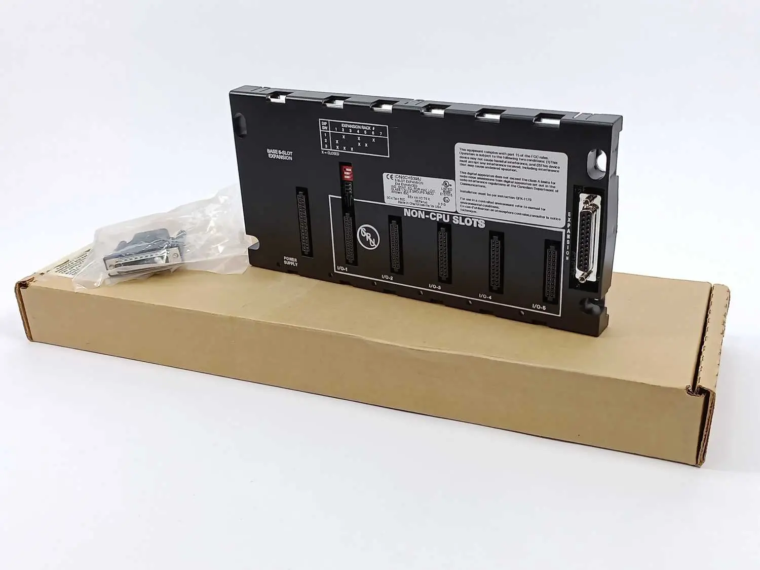 Produktfoto 1 von GE Fanuc IC693CHS398J