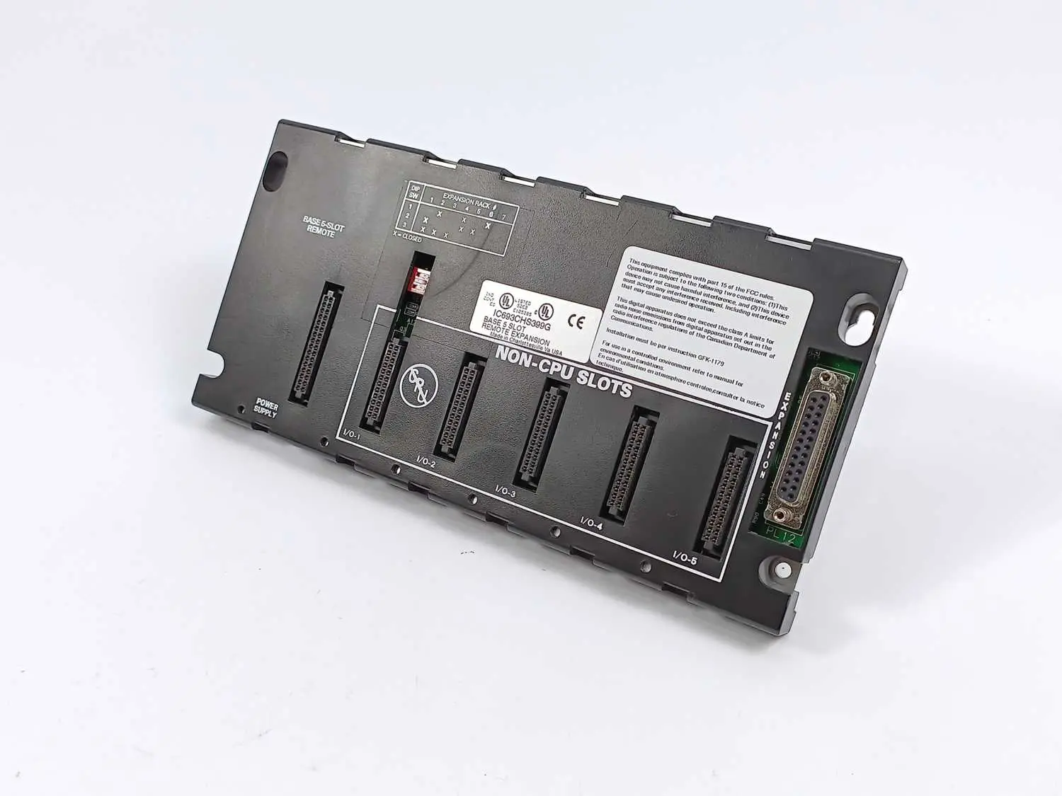 Produktfoto 1 von GE Fanuc IC693CHS399G