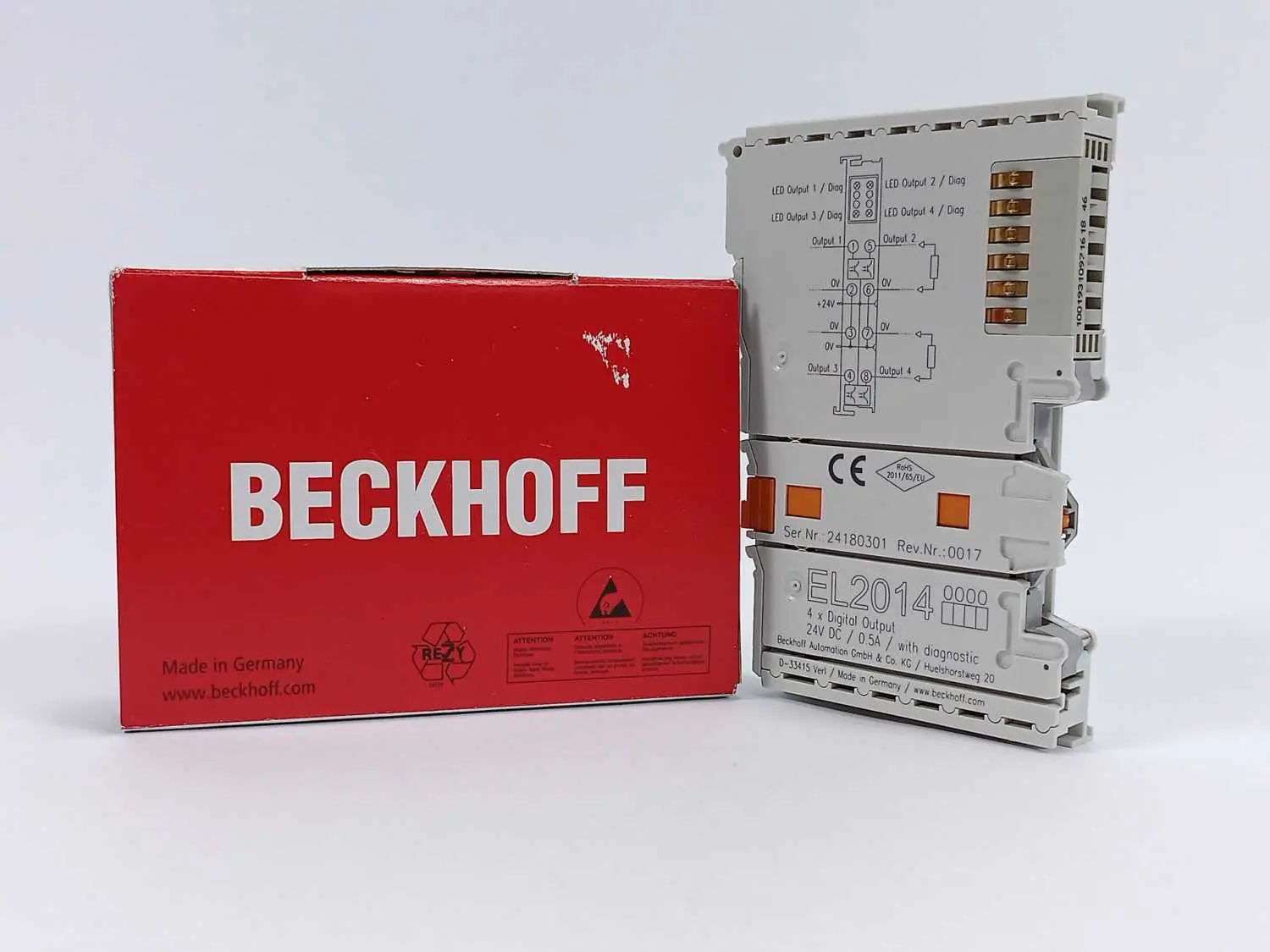 Produktfoto 1 von Beckhoff EL2014