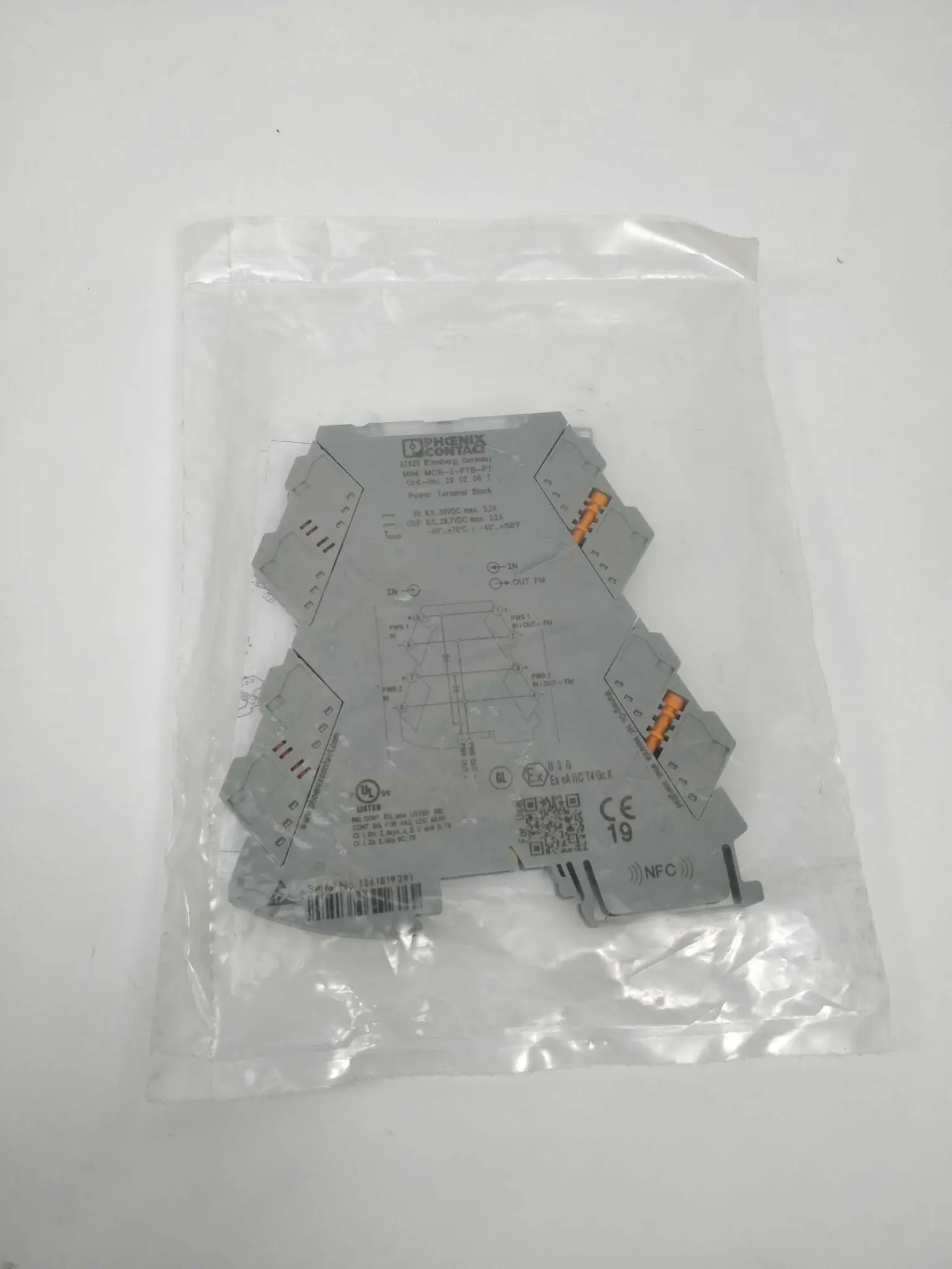 Phoenix Contact MINI MCR-2-PTB-PT. 2902067