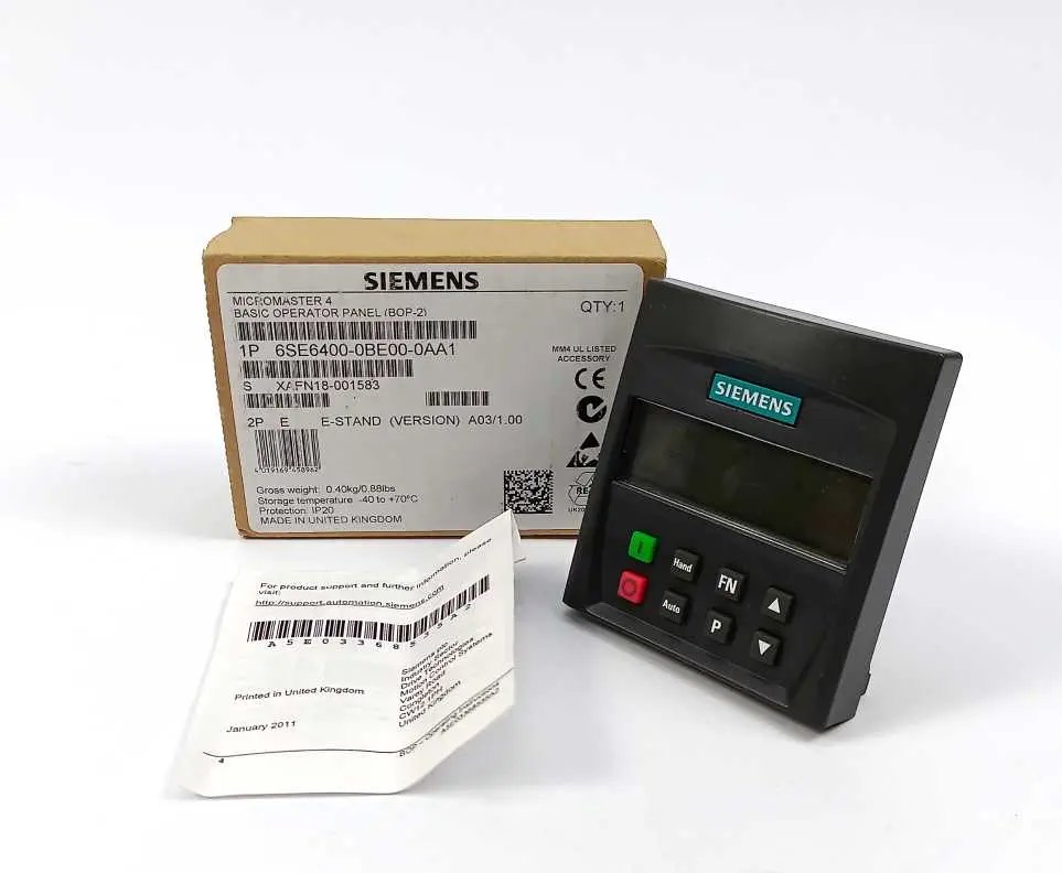 Produktfoto 1 von Siemens 6SE6400-0BE00-0AA1