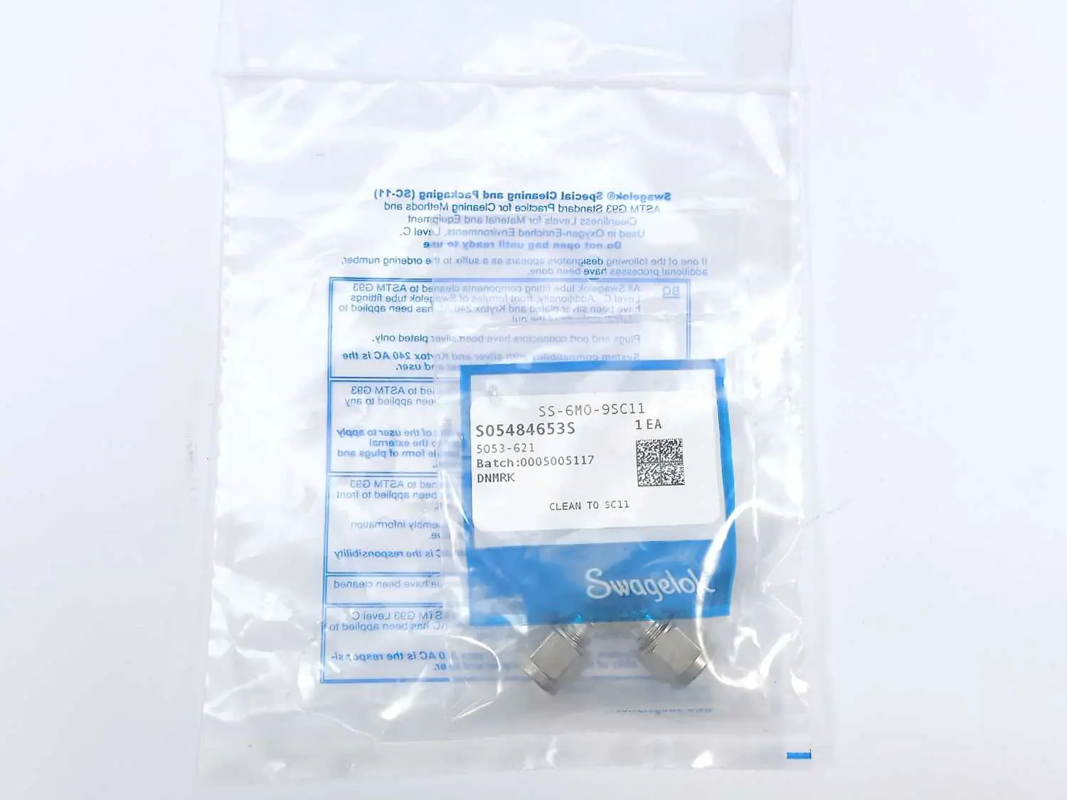 Produktfoto 1 von Swagelok SS-6M0-9SC11