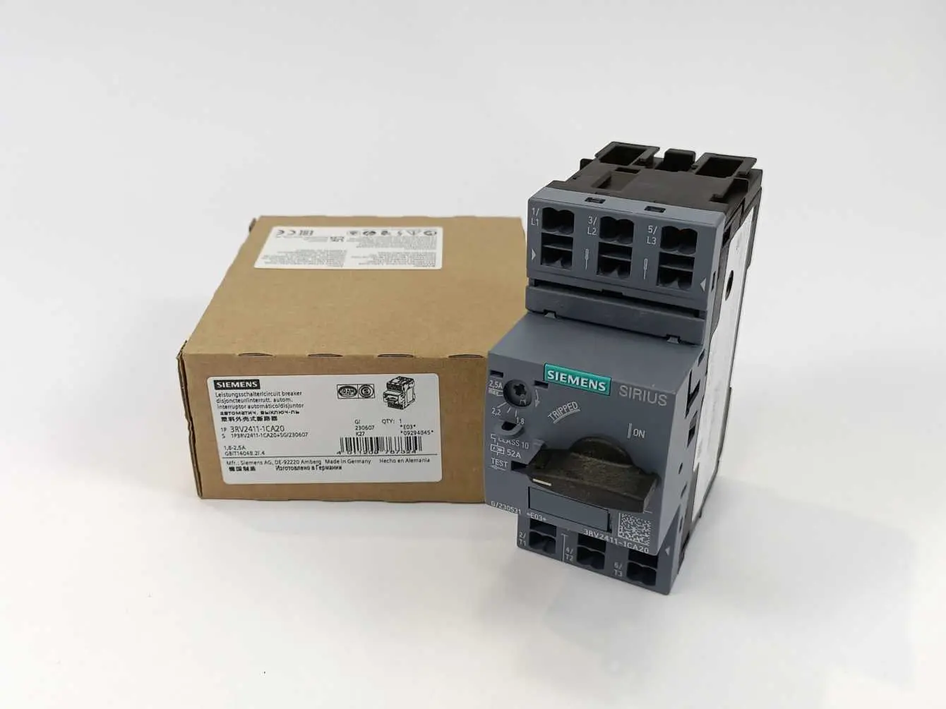 Produktfoto 1 von Siemens 3RV2411-1CA20