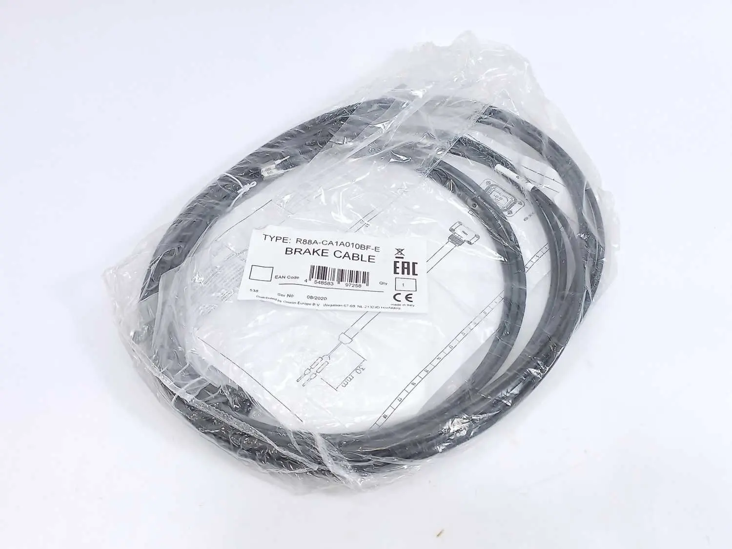 Produktfoto 1 von OMRON R88A-CA1A010BF-E