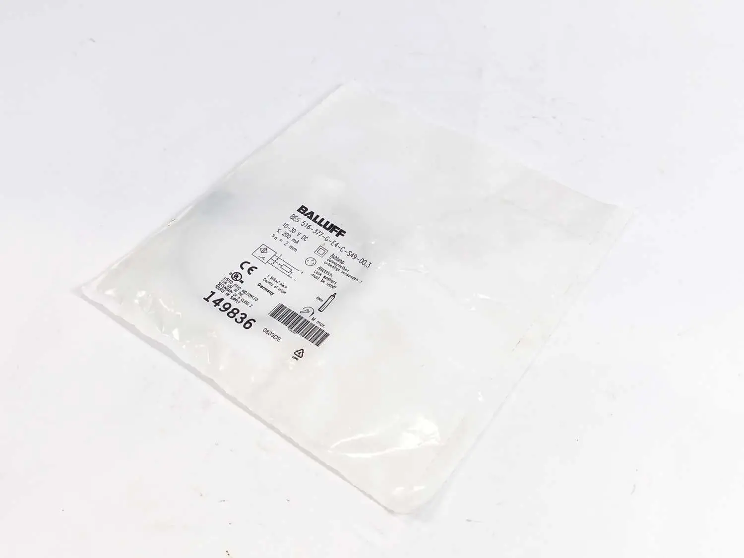 Produktfoto 1 von BALLUFF BES 516-377-G-E4-C-S49-00,3