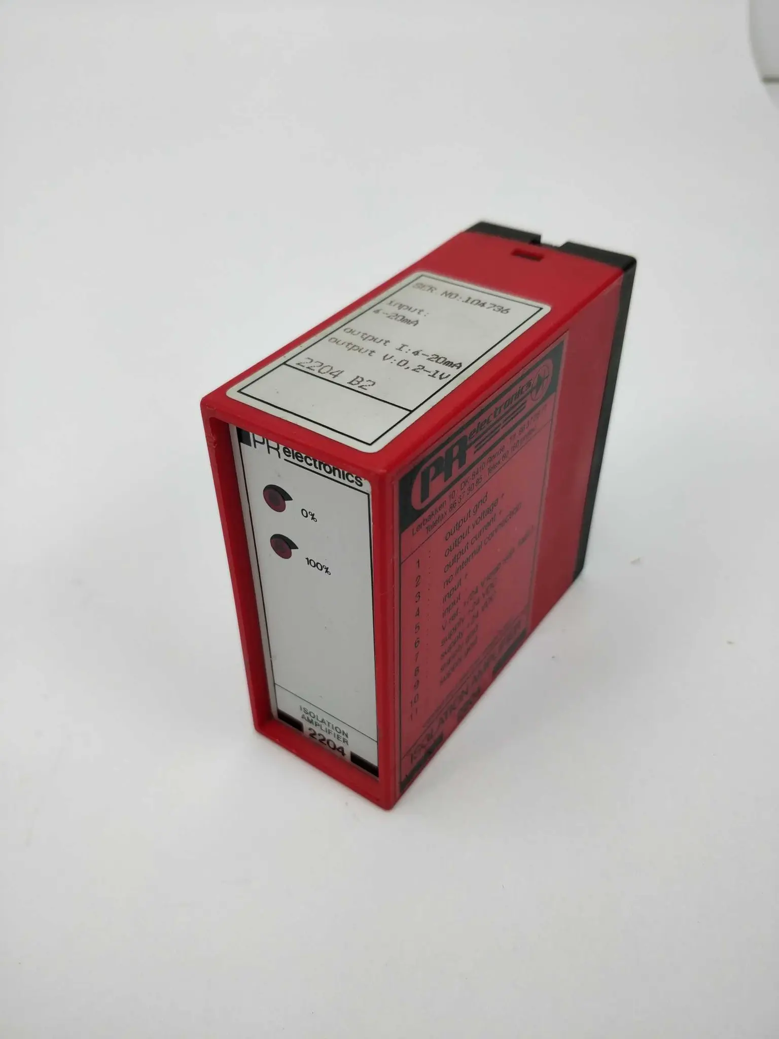Produktfoto 1 von PR Electronics 2204 B2
