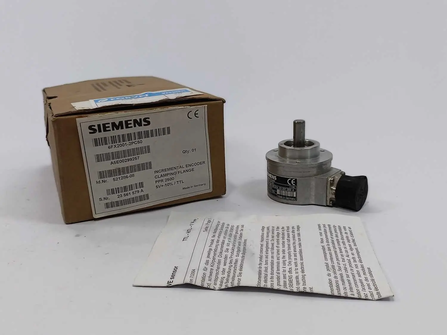 Produktfoto 1 von Siemens 6FX2001-2PC50