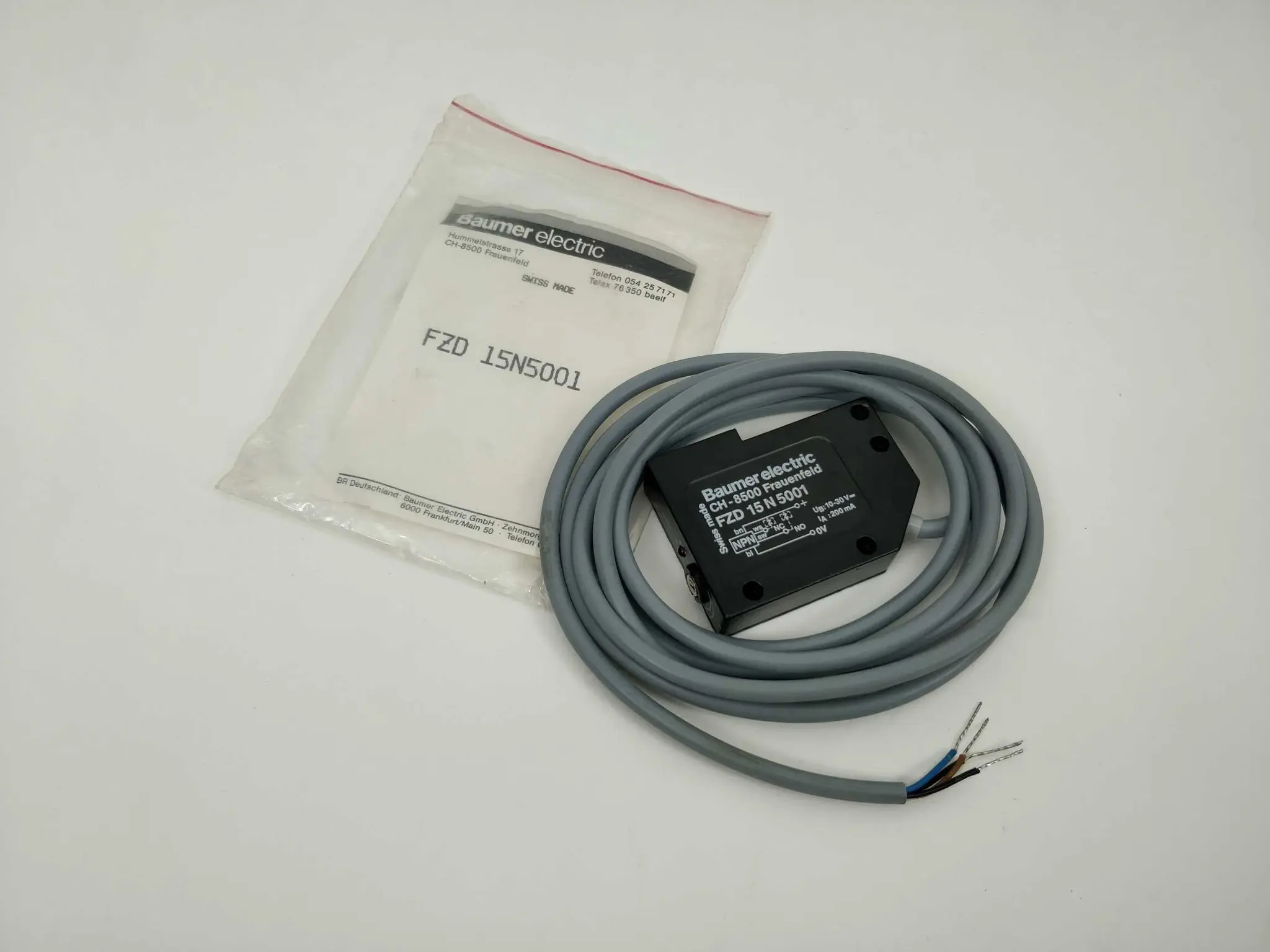 Produktfoto 1 von BAUMER ELECTRIC FZD 15N5001