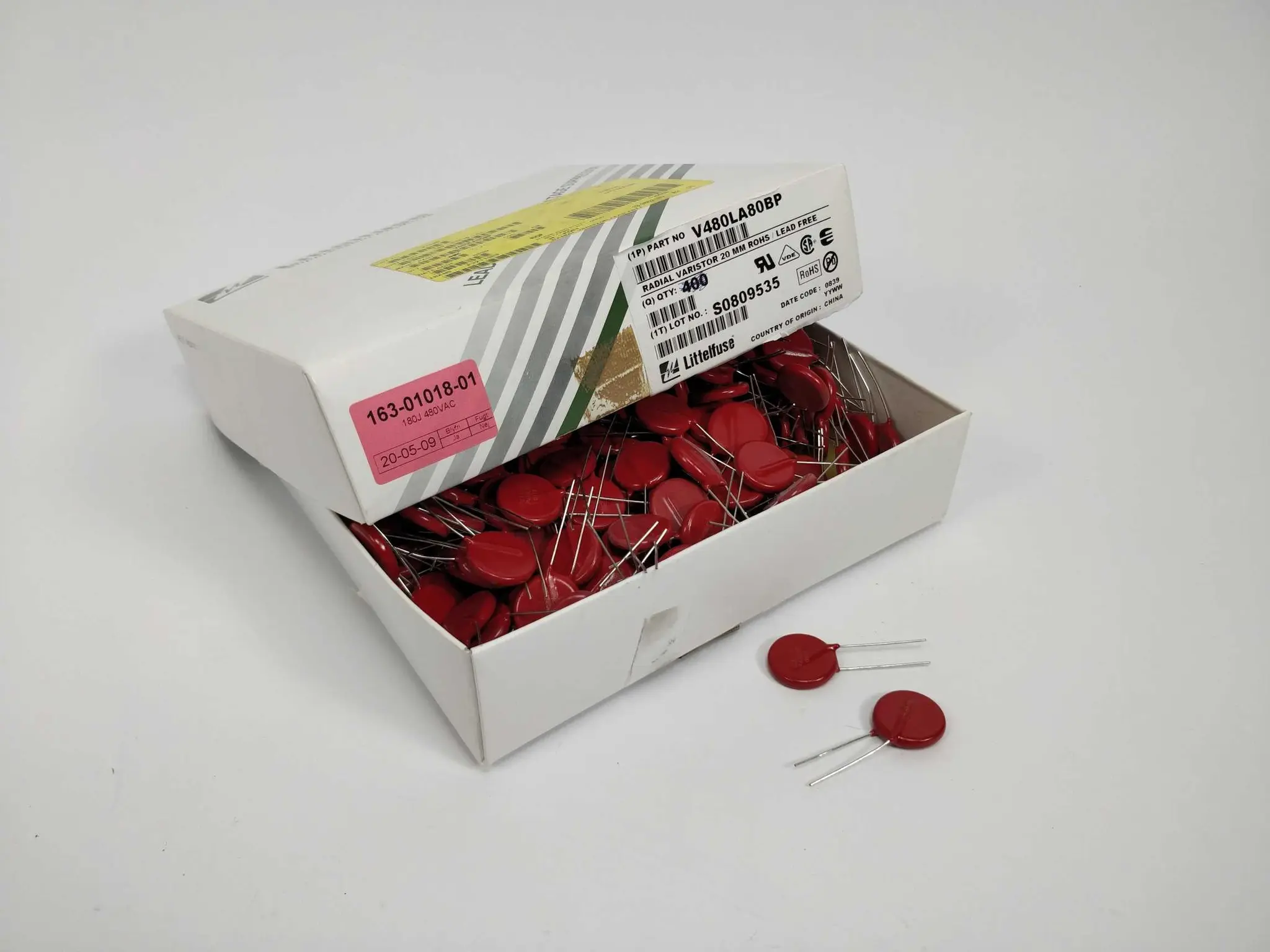 Produktfoto 1 von Littelfuse V480LA80BP