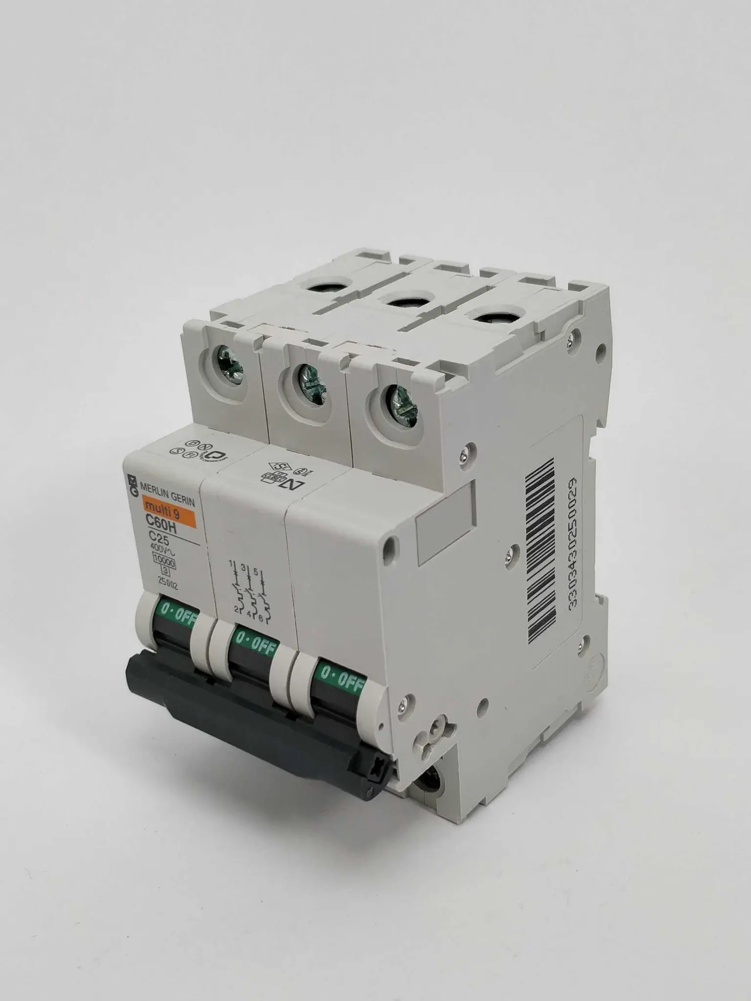Produktfoto 1 von Merlin Gerin C60H C25 3P 25A 400V