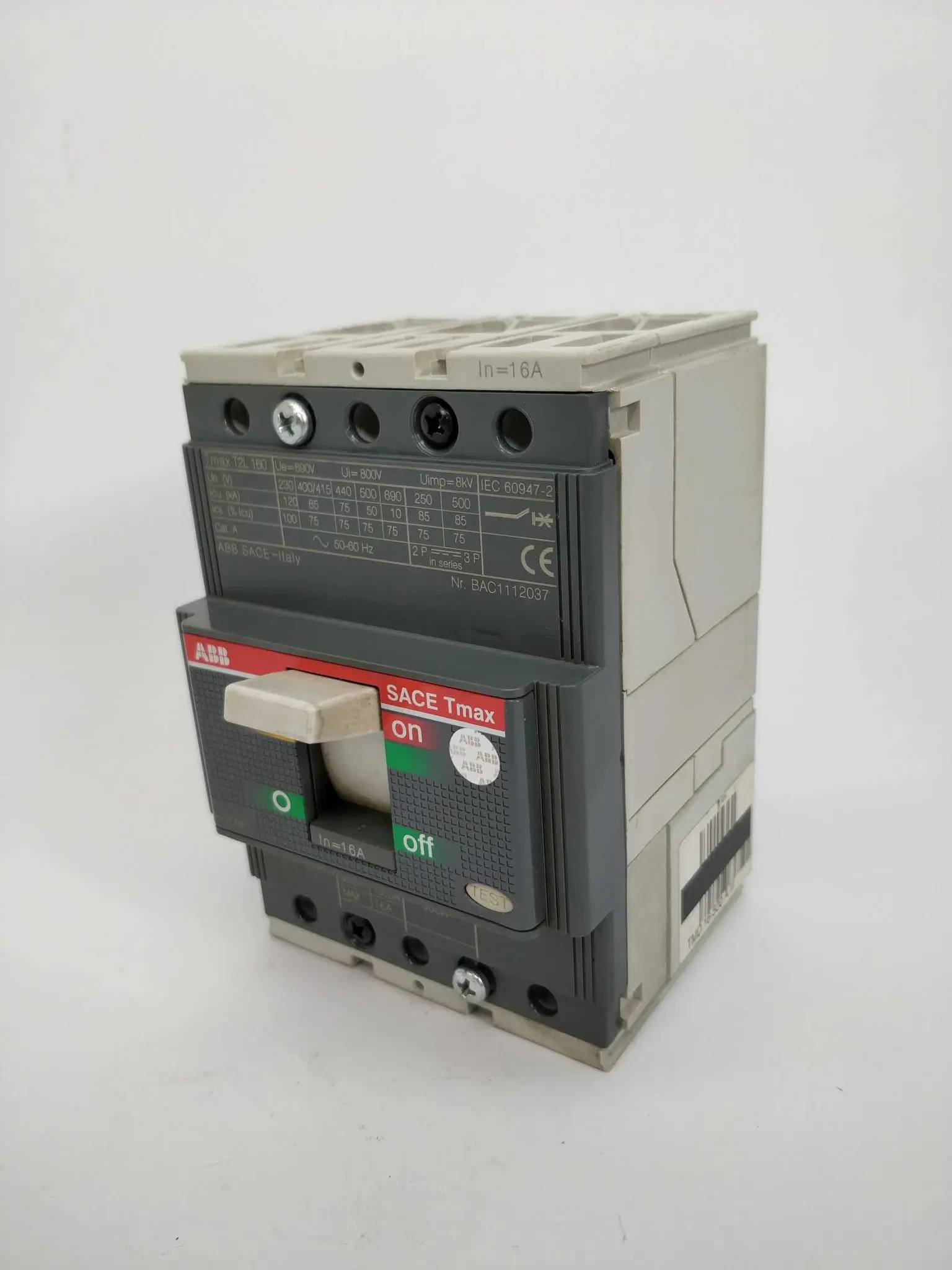 Produktfoto 1 von ABB Tmax T2L 160