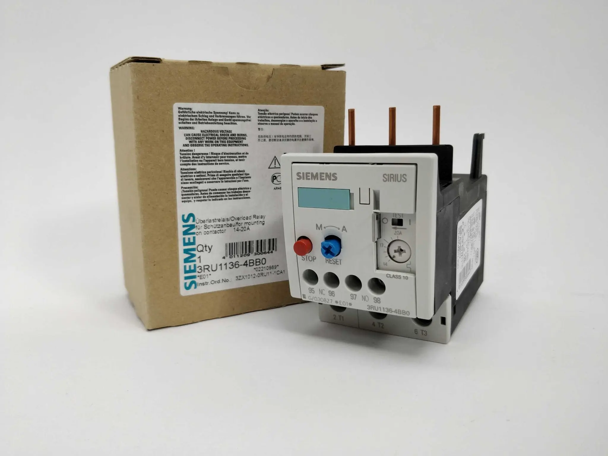 Produktfoto 1 von Siemens 3RU1136-4BB0