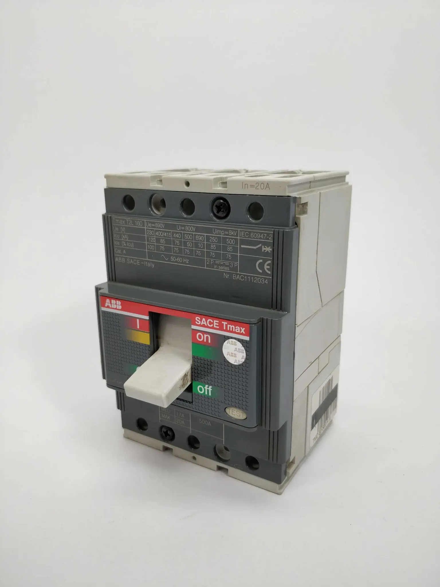 Produktfoto 1 von ABB TMD 20-500A