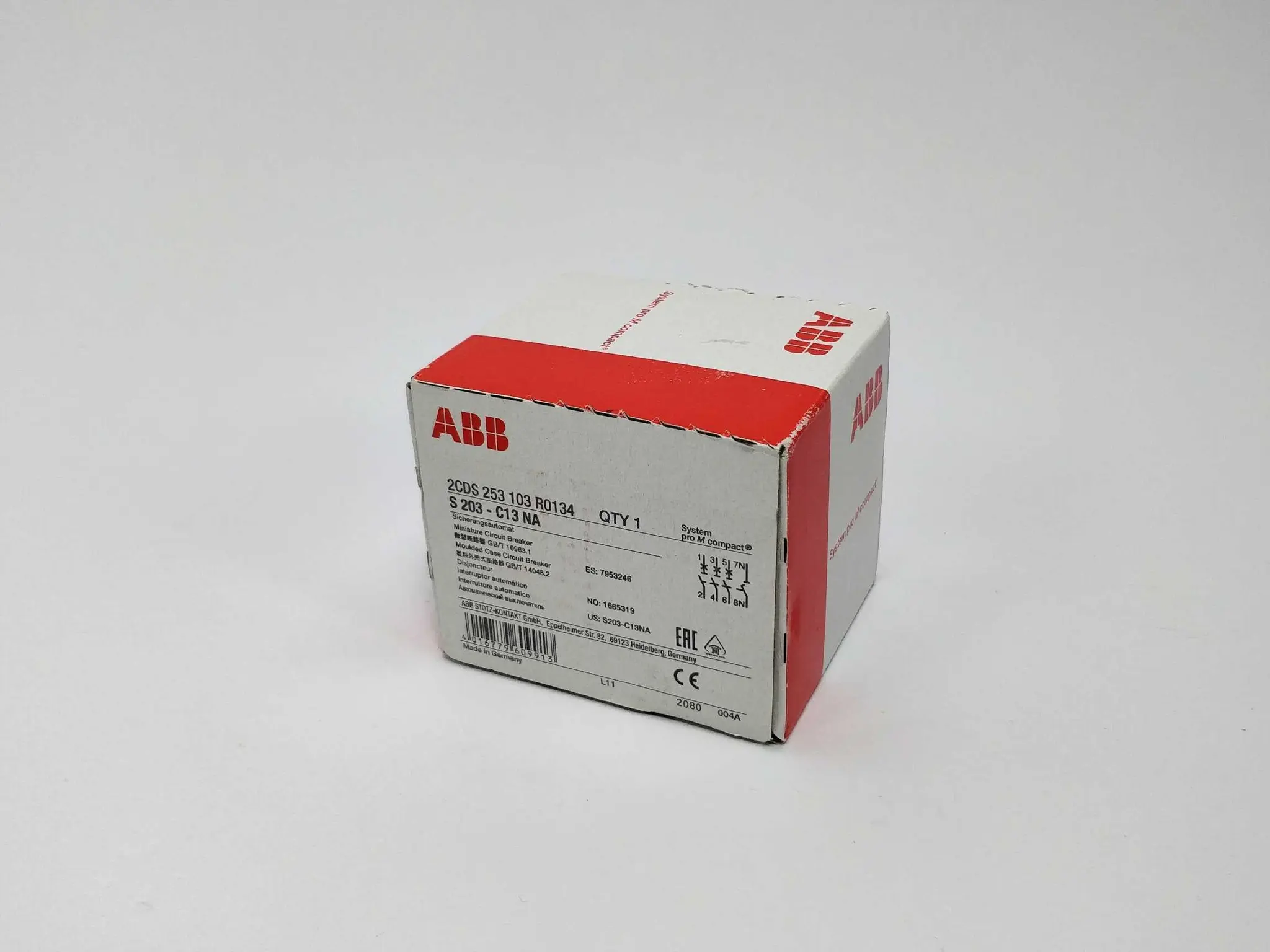 Produktfoto 1 von ABB 2CDS253103R0134