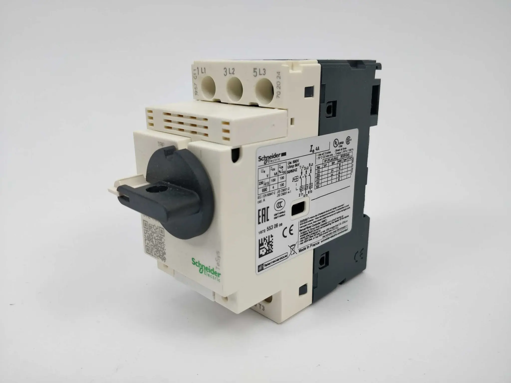 Produktfoto 1 von Schneider Electric GV2-L08 4A