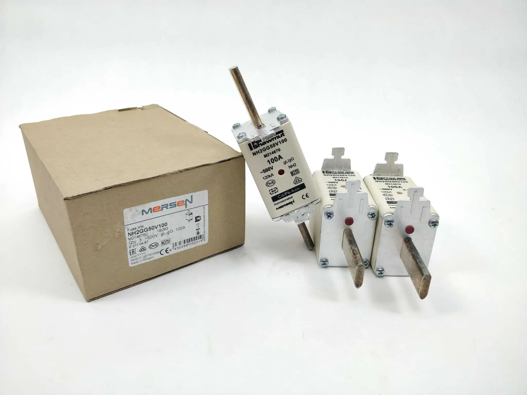 Produktfoto 1 von MERSEN NH2GG50V100