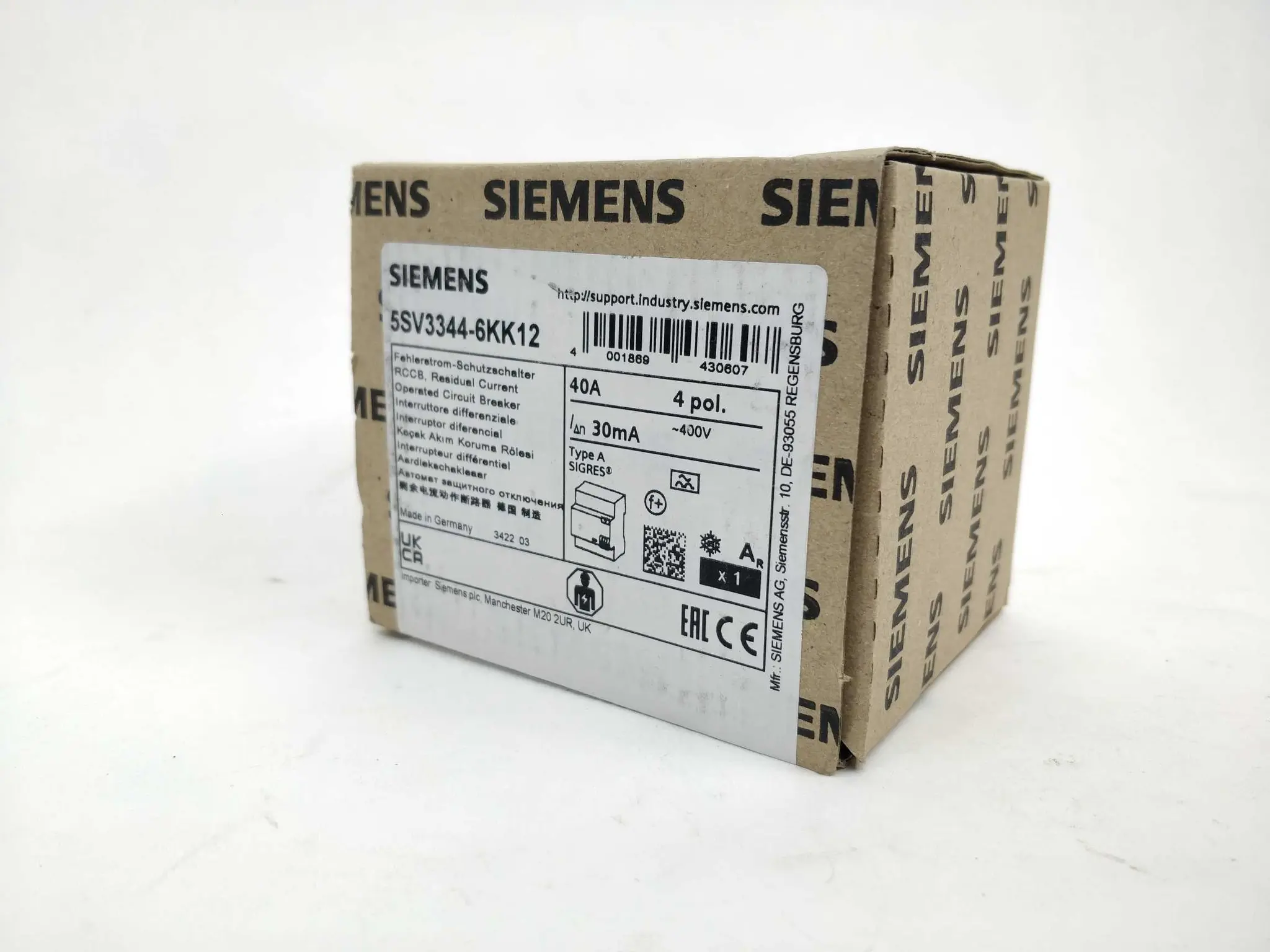 Produktfoto 1 von Siemens 5SV3344-6KK12