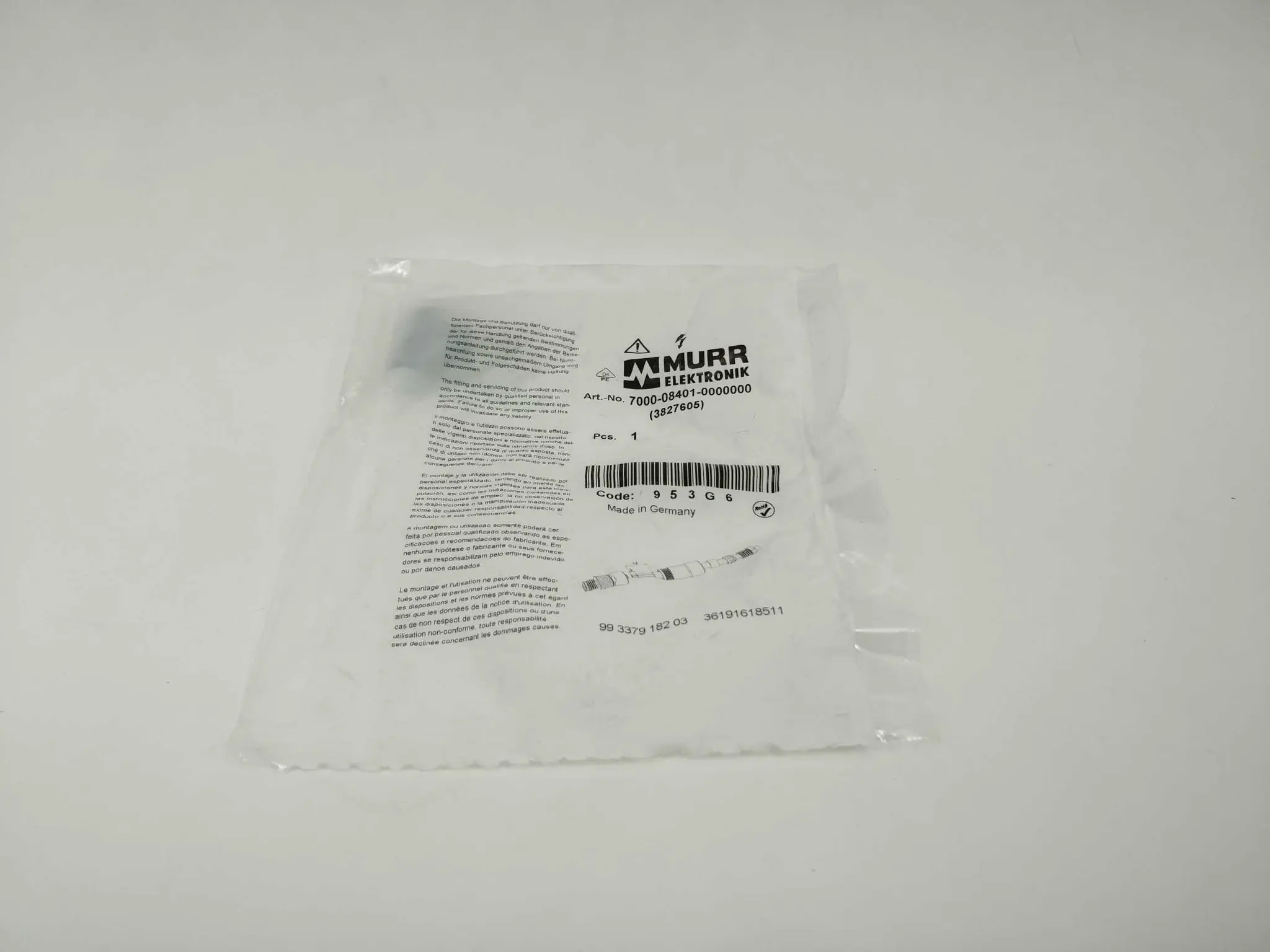 Produktfoto 1 von MURR Elektronik 7000-08401-0000000