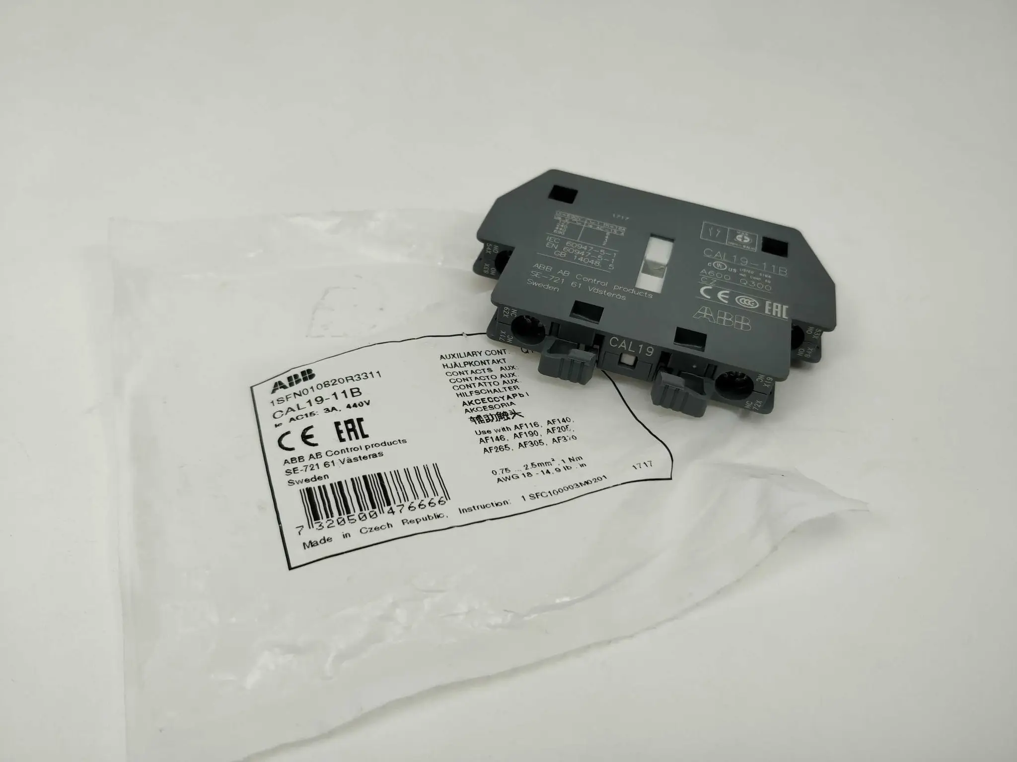 Produktfoto 1 von ABB 1SFN010820R3311